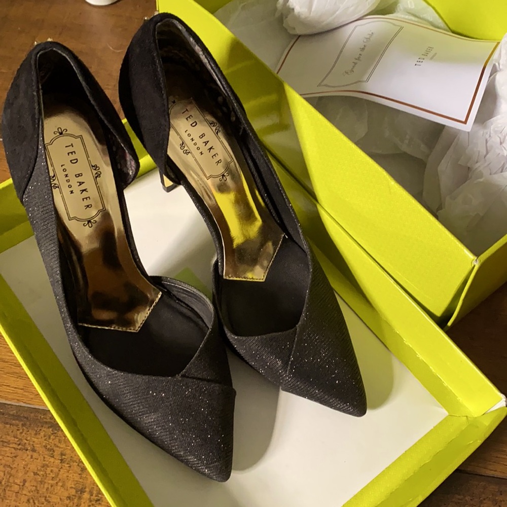Ted Baker Black Stilleto